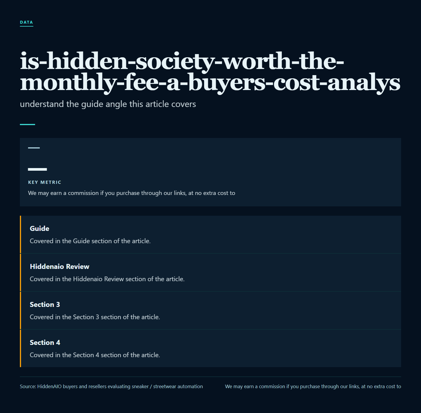Infographic summarising key points from "Is Hidden Society Worth the $79.99 Monthly Fee? A Buyer's Cost Analysis"